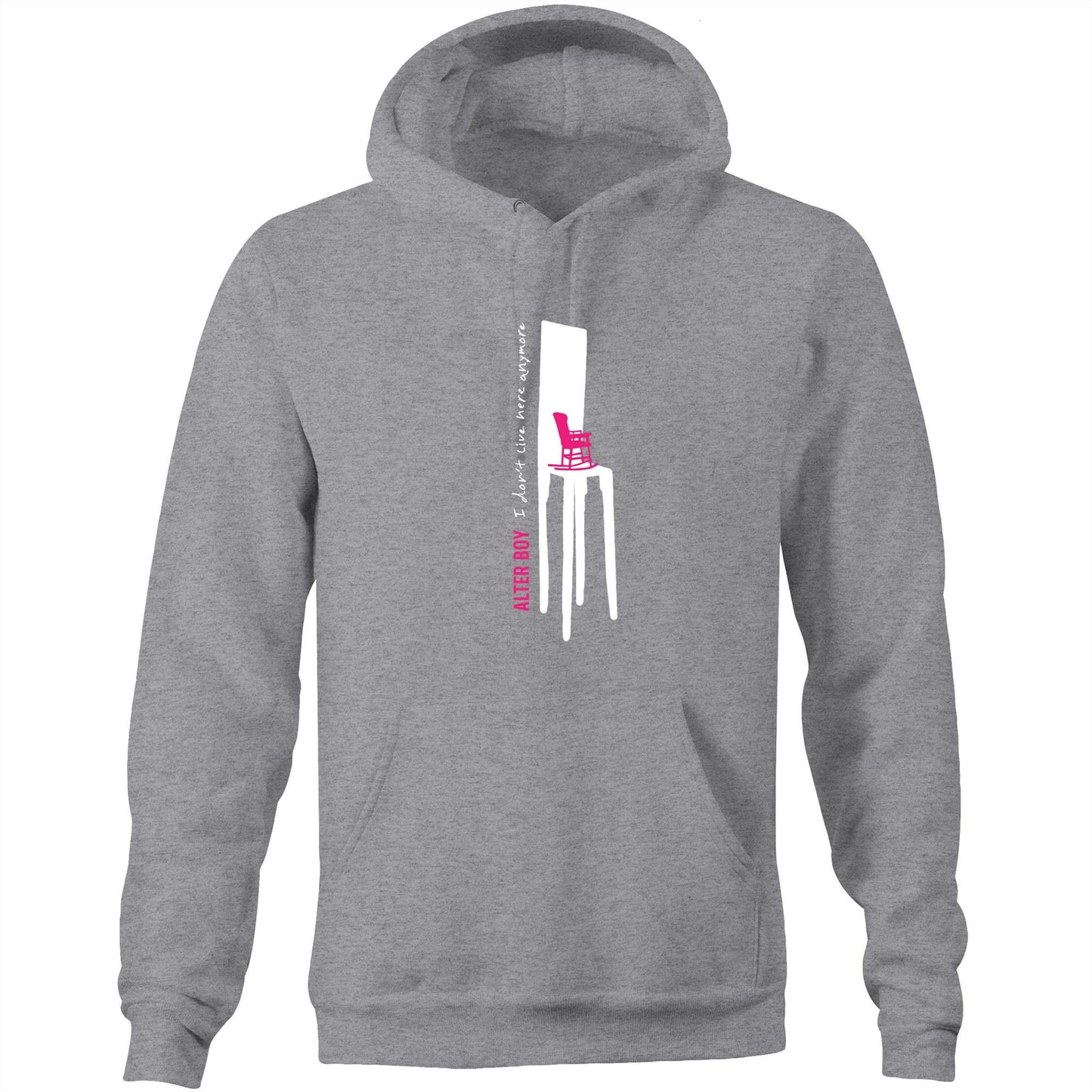 Hoodie - I Don't Live Here Anymore Pink